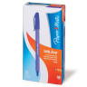 Ручка шариковая PAPER MATE "Inkjoy 100", ФИОЛЕТОВАЯ, корпус тонированный фиолетовый, узел 1,2 мм, линия письма 1 мм, S0977330 по низкой цене оптом 