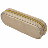 Пенал-косметичка BRAUBERG "SPARKLE" на молнии, мягкий, золотистый, 22х4х7 см, 270050 по низкой цене оптом 