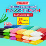 Пластилин лёгкий воздушный застывающий 36 штук (32 цвета + 2 белых + 2 черных), 310 г, 3 стека, ПИФАГОР, 107042 по низкой цене оптом 