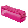 Пенал BRAUBERG с объемной "тракторной" молнией, 1 отделение, ПВХ, 22х5см, Ultra pink, 272340 по низкой цене оптом 