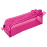 Пенал BRAUBERG с объемной "тракторной" молнией, 1 отделение, ПВХ, 22х5см, Ultra pink, 272340 по низкой цене оптом 