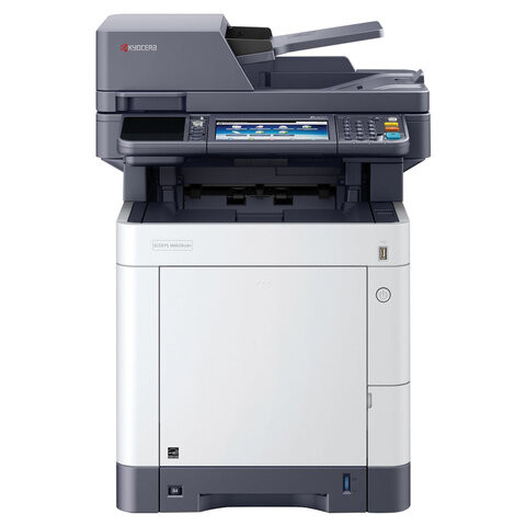 МФУ лазерное ЦВЕТНОЕ KYOCERA ECOSYS M6630cidn "4 в 1", А4, 30 страниц/мин, ДУПЛЕКС, АПД, сетевая карта, 1102TZ3NL1 по низкой цене оптом 