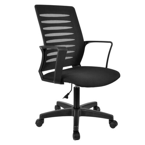 Кресло офисное Webstar, ткань, черное C11 по низкой цене оптом 