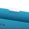 Подвесные папки А4/Foolscap (404х240 мм) до 80 л., КОМПЛЕКТ 10 шт., синие, картон, STAFF, 270933 по низкой цене оптом 