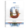 Тетрадь А4, 96 л., BRAUBERG, гребень, клетка, обложка картон, "Fauna", 404058 по низкой цене оптом 