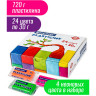 Пластилин классический BRAUBERG PREMIUM, 24 цвета, 720 г, ВЫСШЕЕ КАЧЕСТВО, 105869 по низкой цене оптом Краснодар, Москва, Уфа, Казань, Барнаул, Владивосток, Хабаровск, Сахалин, Красноярск, Екатеренбург, 