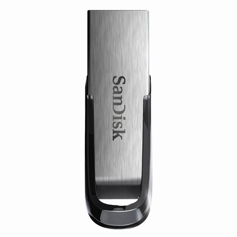Флеш-диск 64 GB, SANDISK Ultra Flair USB 3.0, серебристый/черный, SDCZ73-064G-G46 по низкой цене оптом Краснодар, Москва, Уфа, Казань, Барнаул, Владивосток, Хабаровск, Сахалин, Красноярск, Екатеренбург, 
