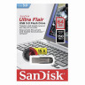 Флеш-диск 64 GB, SANDISK Ultra Flair USB 3.0, серебристый/черный, SDCZ73-064G-G46 по низкой цене оптом Краснодар, Москва, Уфа, Казань, Барнаул, Владивосток, Хабаровск, Сахалин, Красноярск, Екатеренбург, 