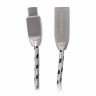 Кабель USB 2.0-Type-C, 1 м, SONNEN Premium, медь, передача данных и быстрая зарядка, 513127 по низкой цене оптом 