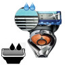 Бритва GILLETTE (Жиллет) "Fusion ProGlide", с 2 сменными кассетами, для мужчин по низкой цене оптом Краснодар, Москва, Уфа, Казань, Барнаул, Владивосток, Хабаровск, Сахалин, Красноярск, Екатеренбург, 