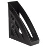 Лоток вертикальный для бумаг BRAUBERG "Office style", 245х90х285 мм, черный, 237278 по низкой цене оптом 