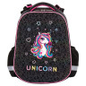 Ранец ЮНЛАНДИЯ EXTRA, с дополнительным объемом, "Rainbow unicorn", СВЕТЯЩИЙСЯ РИСУНОК, 38x29x18 см, 229932 по низкой цене оптом 