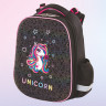 Ранец ЮНЛАНДИЯ EXTRA, с дополнительным объемом, "Rainbow unicorn", СВЕТЯЩИЙСЯ РИСУНОК, 38x29x18 см, 229932 по низкой цене оптом 