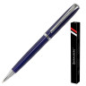 Ручка подарочная шариковая BRAUBERG "Cayman Blue", корпус синий, узел 1 мм, линия письма 0,7 мм, синяя, 141409 по низкой цене оптом 
