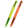 Ручка шариковая автоматическая BRAUBERG "MULTICOLOR", 4 ЦВЕТА, корпус ассорти, 0,7 мм, линия 0,35 мм, 143458 по низкой цене оптом Краснодар, Москва, Уфа, Казань, Барнаул, Владивосток, Хабаровск, Сахалин, Красноярск, Екатеренбург, 