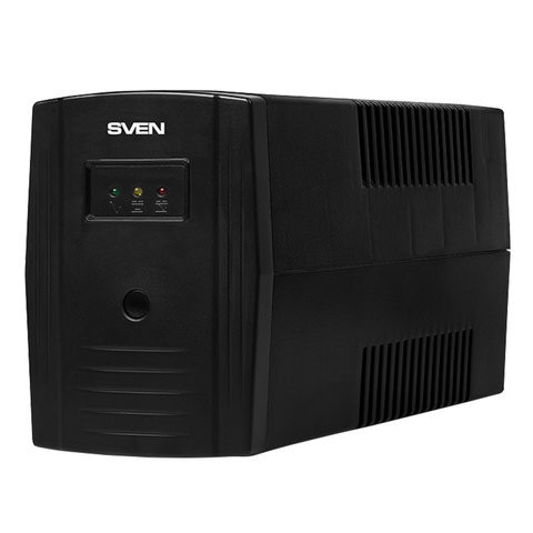Источник бесперебойного питания SVEN Pro 800, 800VA (480W), 2 евророзетки, SV-013851 по низкой цене оптом 