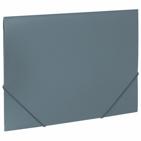 Папка на резинках А4 BRAUBERG PIXEL, серая, до 300 листов, 0,5 мм, 273041 - Папки и системы архивации | СнабС Папка на резинках А4 BRAUBERG PIXEL, серая, до 300 листов, 0,5 мм, 273041