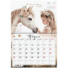 Календарь-планер настенный перекидной на 2026г, 12 листов, 30х21,3см, My sweet pony, BRAUBERG, 116948 по низкой цене оптом 