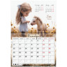 Календарь-планер настенный перекидной на 2026г, 12 листов, 30х21,3см, My sweet pony, BRAUBERG, 116948 по низкой цене оптом 