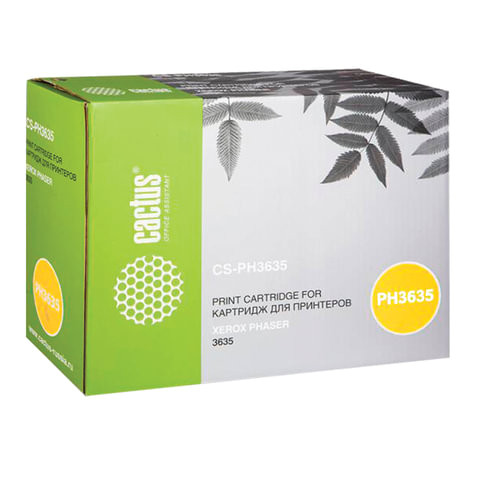 Картридж лазерный CACTUS (CS-PH3635) для XEROX Phaser 3635MFP/3635MFPW, ресурс 10000 стр. по низкой цене оптом 