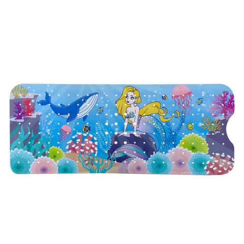 Коврик для ванны противоскользящий 70х40см с печатью "Русалка", ПВХ, присоски, PRIMILA, 700371 по низкой цене оптом Коврик для ванны противоскользящий 70х40см с печатью "Русалка", ПВХ, присоски, PRIMILA, 700371 по низкой цене оптом