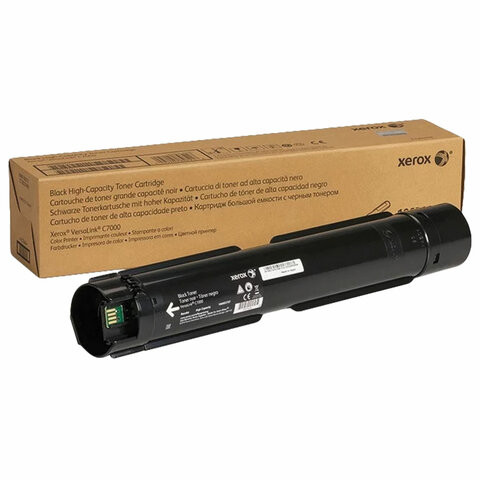 Картридж лазерный XEROX (106R03769) VersaLink C7000, черный, оригинальный, ресурс 5300 страниц по низкой цене оптом 