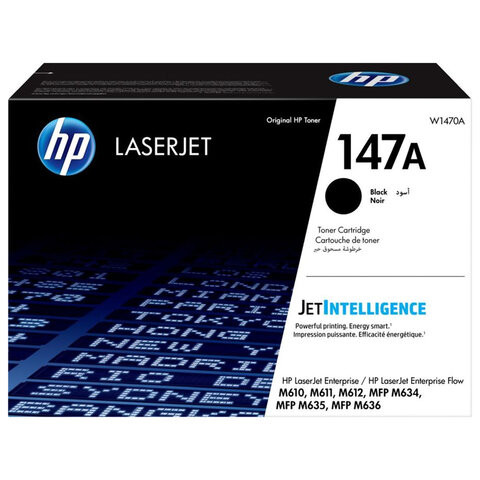 Картридж лазерный HP (W1470A) LaserJet M611dn/M612dn/M635/M636, ресурс 10500 стр., оригинальный по низкой цене оптом 