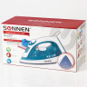 Утюг SONNEN SI-227, 2000 Вт, антипригарное покрытие, бирюзовый/белый, 453505 по низкой цене оптом 