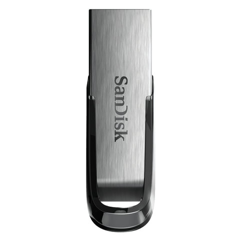 Флеш-диск 128 GB, SANDISK Ultra Flair, USB 3.0, металлический корпус, серебристый, SDCZ73-128G-G46 по низкой цене оптом Краснодар, Москва, Уфа, Казань, Барнаул, Владивосток, Хабаровск, Сахалин, Красноярск, Екатеренбург, 