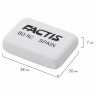 Ластик FACTIS 80 RC (Испания), 28х20х7 мм, белый, прямоугольный, CNF80RC по низкой цене оптом 