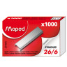Скобы для степлера №26/6, 1000 штук, MAPED (Франция), до 20 листов, 324605 по низкой цене оптом 