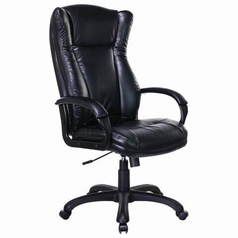 Кресло офисное BRABIX PREMIUM "Boss EX-591", экокожа, черное, 532099 по низкой цене оптом 