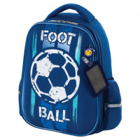 Ранец ЮНЛАНДИЯ LIGHT, 2 отделения, "Football", 38х29х16 см, 229915