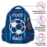 Ранец ЮНЛАНДИЯ LIGHT, 2 отделения, "Football", 38х29х16 см, 229915 по низкой цене оптом 