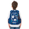 Ранец ЮНЛАНДИЯ LIGHT, 2 отделения, "Football", 38х29х16 см, 229915 по низкой цене оптом 