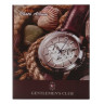 Фотоальбом BRAUBERG на 200 фотографий 10х15 см, твердая обложка, "Часы", коричневый, 390667