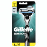 Бритва GILLETTE (Жиллет) "Mach3", с 2 сменными кассетами, для мужчин по низкой цене оптом Краснодар, Москва, Уфа, Казань, Барнаул, Владивосток, Хабаровск, Сахалин, Красноярск, Екатеренбург, 