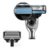 Бритва GILLETTE (Жиллет) "Mach3", с 2 сменными кассетами, для мужчин по низкой цене оптом Краснодар, Москва, Уфа, Казань, Барнаул, Владивосток, Хабаровск, Сахалин, Красноярск, Екатеренбург, 