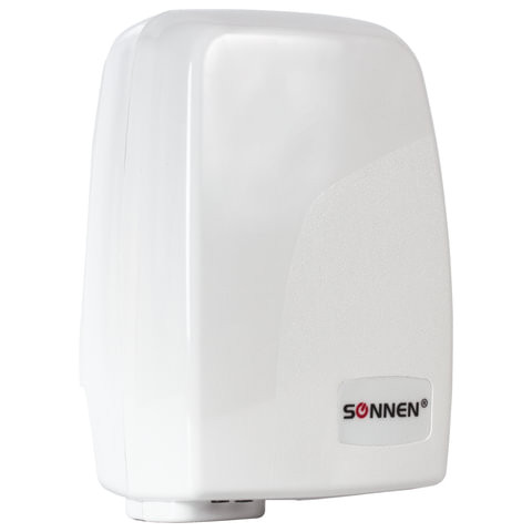 Сушилка для рук SONNEN HD-120, 1000 Вт, пластиковый корпус, белая, 604190 по низкой цене оптом 