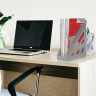 Лоток вертикальный для бумаг BRAUBERG "Office style", 245х90х285 мм, серый, 237279 по низкой цене оптом 