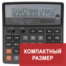 Калькулятор настольный CITIZEN SDC-660II, МАЛЫЙ (159x156 мм), 16 разрядов, двойное питание по низкой цене оптом 