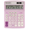 Калькулятор настольный BRAUBERG EXTRA PASTEL-12-PR (206x155 мм), 12 разрядов, двойное питание, СИРЕНЕВЫЙ, 250489 по низкой цене оптом 
