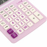 Калькулятор настольный BRAUBERG EXTRA PASTEL-12-PR (206x155 мм), 12 разрядов, двойное питание, СИРЕНЕВЫЙ, 250489 по низкой цене оптом 