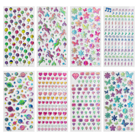 Наклейки гелевые "Яркое ассорти", 17,5х9 см, ассорти 8 видов, FUNSTER (ФАНСТЕР), 666101 по низкой цене оптом Наклейки гелевые "Яркое ассорти", 17,5х9 см, ассорти 8 видов, FUNSTER (ФАНСТЕР), 666101 по низкой цене оптом