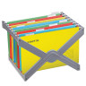 Подвесные папки A4/Foolscap (404х240 мм) до 80 л., КОМПЛЕКТ 10 шт., желтые, картон, STAFF, 270935 по низкой цене оптом 