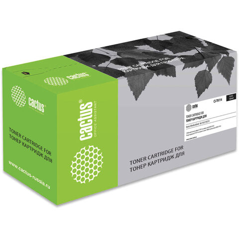 Картридж лазерный CACTUS (CS-TN114) для Konica Minolta 162/180/7115/7118/7216, ресурс 11000 страниц по низкой цене оптом 