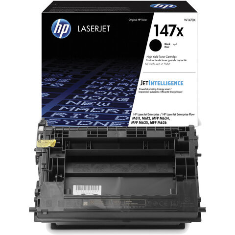 Картридж лазерный HP (W1470X) LaserJet M611dn/M612dn/M635/M636, ресурс 25000 страниц, оригинальный по низкой цене оптом 