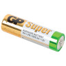 Батарейки КОМПЛЕКТ 4 шт., GP Super, AA (LR06, 15А), алкалиновые, пальчиковые, в пленке, 15ARS-2SB4 по низкой цене оптом 