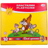 Пластилин ГАММА "Юный художник NEW", 10 цветов, 140 г, со стеком, 280044 по низкой цене оптом 