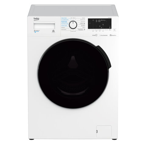 Стирально-сушильная машина BEKO WDB7425R2W, 1200 об/мин, 7 кг, фронтальная загрузка, 15 програ, 7169342200 по низкой цене оптом Краснодар, Москва, Уфа, Казань, Барнаул, Владивосток, Хабаровск, Сахалин, Красноярск, Екатеренбург, 